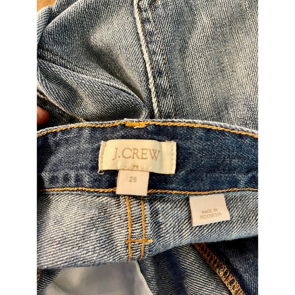 J. CREW FACTORY Distressed Denim Shorts, Sz 25 - Picture 3 of 4